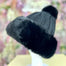 Faux Fur Winter Pom Pom Hat SUPER SOFT SUPER COZY