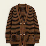 Oversized Chunky Knit Ladies Cardigan One Size Fits All UK Size 12-22