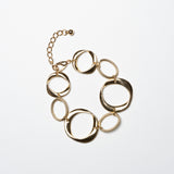 Circle Chain Bracelet Gold