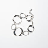 Circle Chain Bracelet Silver