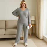 FLEECE LOUNGE SET SUPER SOFT SUPER STRETCHY LOUNGE SET ONE SIZE FITS ALL 10-20