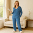FLEECE LOUNGE SET SUPER SOFT SUPER STRETCHY LOUNGE SET ONE SIZE FITS ALL 10-20