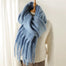 Fluffy Scarves With Chunky Tassels Super Soft Super Fluffy Cosy And Warm