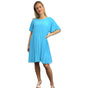 PLEATED MIDI DRESS SUPER FLOWING WITH FLUTTER SLEEVES PERFECT LENGTH FOR SUMMER