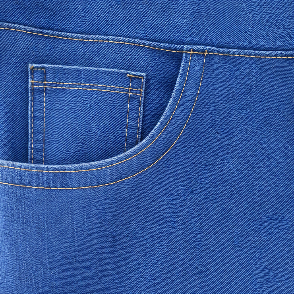 Cotton Jeans Breathable Cotton Super Strtetch Fits 3 Sizes From Size 8-24