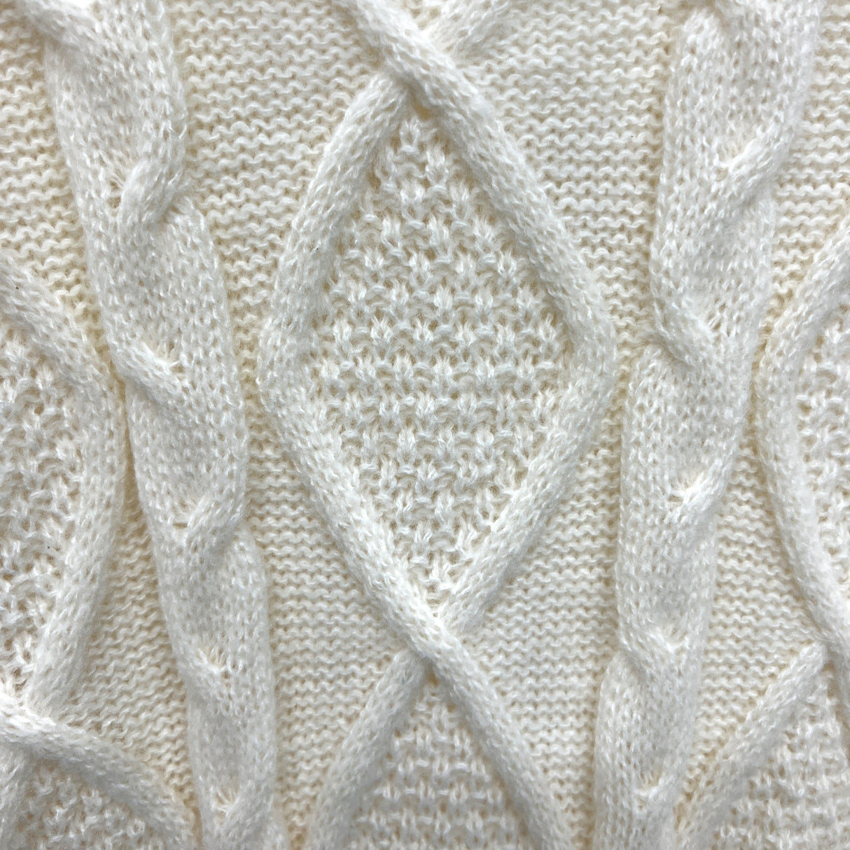 Chunky Cable Knitted Oversized Stretchy Winter Pullover Jumper