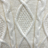 Chunky Cable Knitted Oversized Stretchy Winter Pullover Jumper