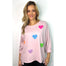 SWEETHEARTS EMBROIDERIED RELAXING FIT SWEATSHIRT ONESIZE FITS ALL 8-16