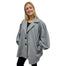 PUFF SLEEVES WOOLEN PEA COAT SUPER SOFT X-LARGE PUFF SLEEVES SHORT COAT