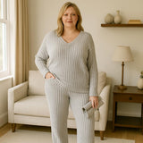 FLEECE LOUNGE SET SUPER SOFT SUPER STRETCHY LOUNGE SET ONE SIZE FITS ALL 10-20