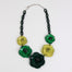 Flowers In A Row Short Necklace