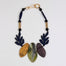 Leaf Patterned Short Necklace