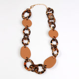 Circles Shape Short Necklace