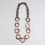 Multi Oval Chain Long Necklace