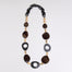 Multi Beaded Chain Long Necklace