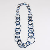 Oval Chain Long Necklace