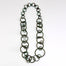 Oval Chain Long Necklace