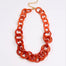 Multiple Oval Chain Short Necklace