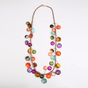 Colourful Long Necklace