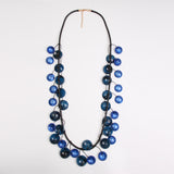 Danglings Beads In A Chrod Long Necklace