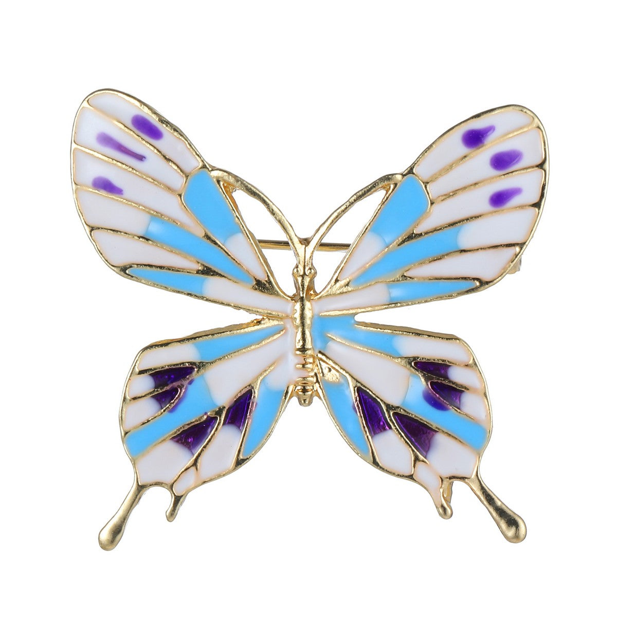 Butterfly Brooch - Blue YL22001BLU