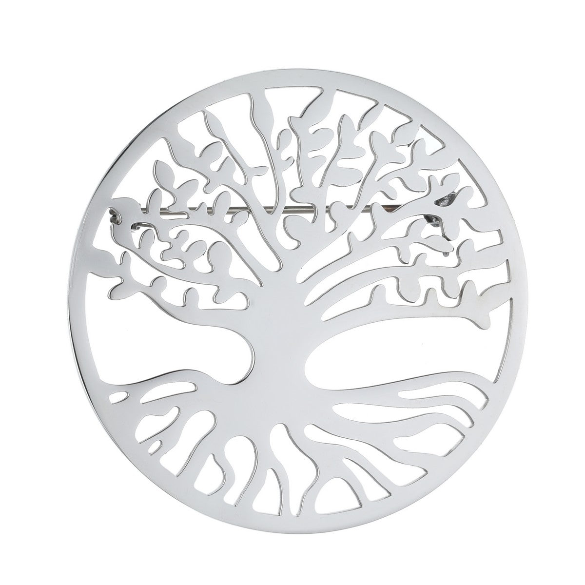 Silver Tree Branch Brooch YL22013SLR