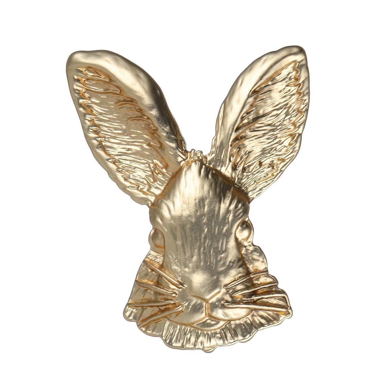 Gold Bunny Rabbit Brooch YL22031YGD