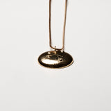 Coin Pendant Long Necklace