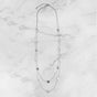 Tiny Trinangle And Cubes In A Chain Neckalce