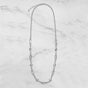Diamante In Long Chain Neckalce