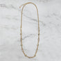 Diamante In Long Chain Neckalce