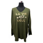 KNITTED TOP LA VIE SLOGAN BATWING SLEEVES COCOON SHAPE SUPER STRETCHY SOFT TOUCH KNITTED SWEATER