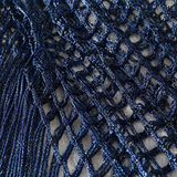 Summer Metallic Crochet Cover-Up – One size fits all UK 8–24