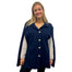 CAPE COZY COAT EVERYDAY LADIES WOOLEN CAPE COAT BUTTON FASTEN SUPER STYLISH