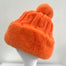 Women's Faux Fur Winter Pom Pom Hat SUPER SOFT SUPER COZY Plush warm lining inside