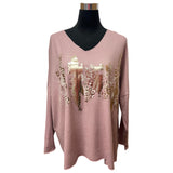 KNITTED TOP LEO BATWING SLEEVES COCOON SHAPE SUPER STRETCHY SOFT TOUCH