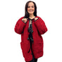 Teddy Coat With Bow Tie Details And Suede Effect Inside Super Cosy And Soft