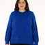 Chunky Cable Knitted Oversized Stretchy Winter Pullover Jumper