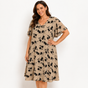 Women's Sparkle Floral Midi Dress - UK Size 12-22