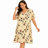 Women's Sparkle Floral Midi Dress - UK Size 12-22