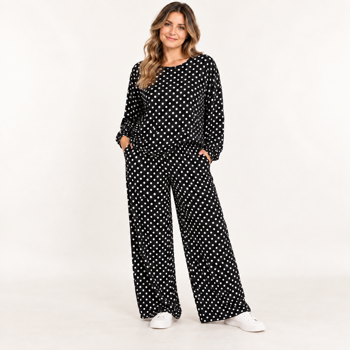 Comfort Valvet Feel Lounge Co-ord Sets ONE SIZE FITS ALL 12-24