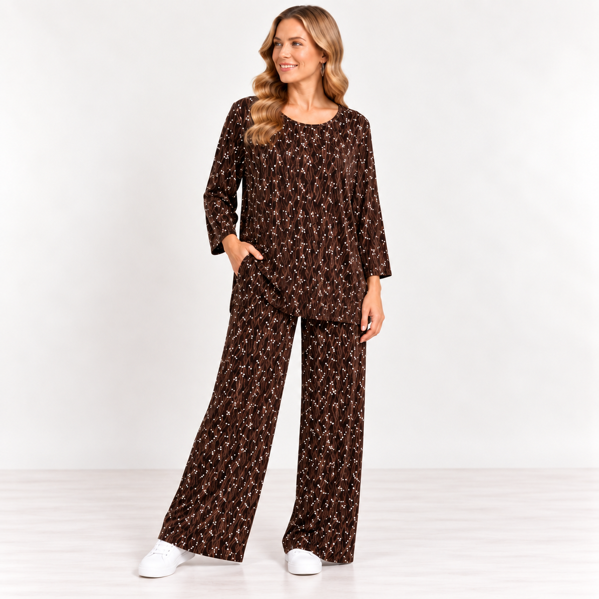 Comfort Valvet Feel Lounge Co-ord Sets ONE SIZE FITS ALL 12-24