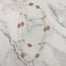 Crimson Petal Bead Double-Layer Necklace