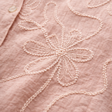 Breathable Cotton Silk Blend Premium Embroidered Summer Dress  | One size UK 12–22
