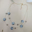 Violet Wave Double-Layer Necklace
