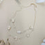 Violet Wave Double-Layer Necklace