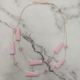 Geometric Bead Necklace