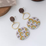 Dangly Circle Earrings