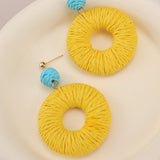 Doughnut Shape Earrings