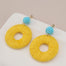 Doughnut Shape Earrings